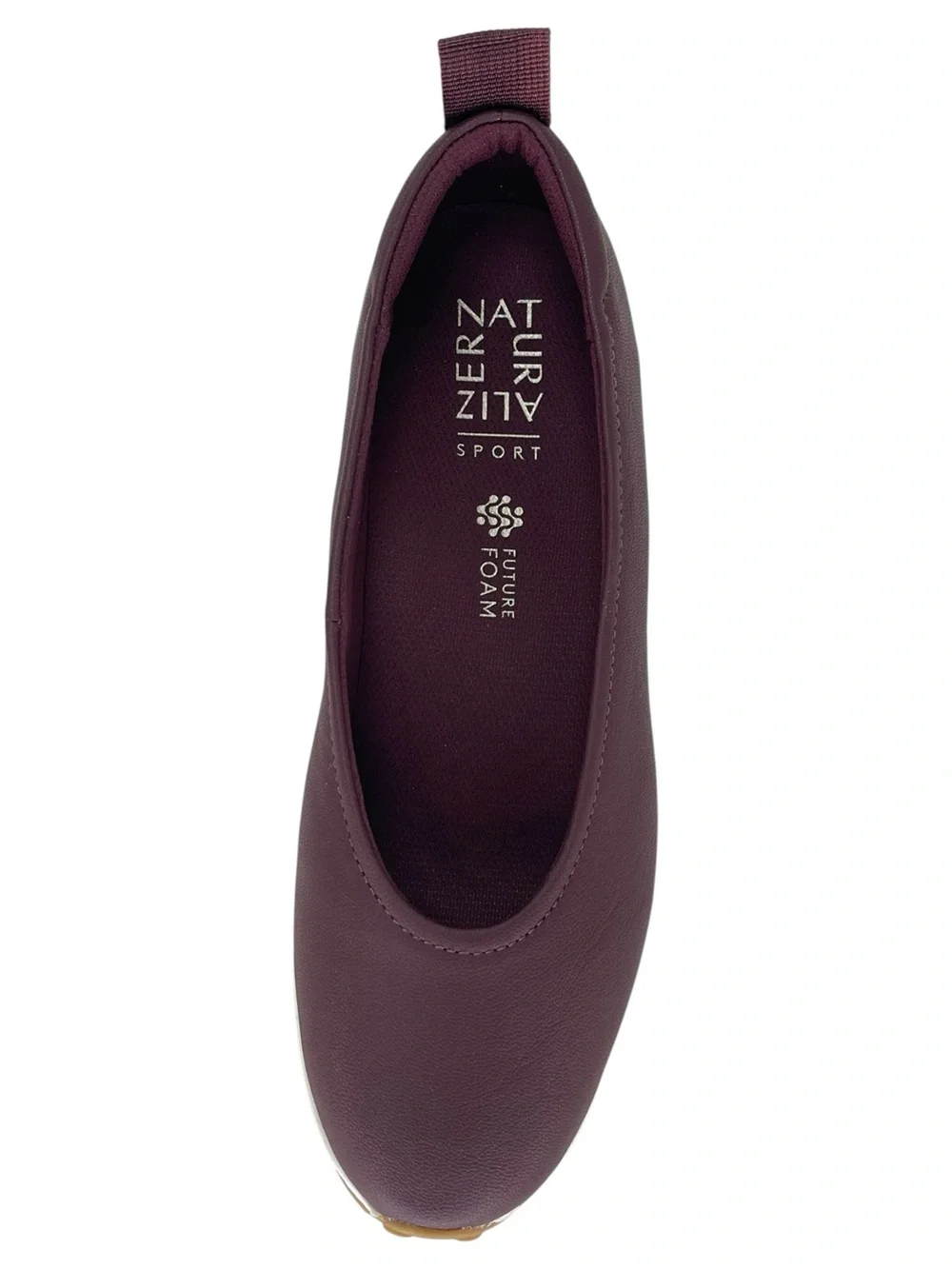 Naturalizer Carla Wine Leather Womens Loafers Size 7.5M